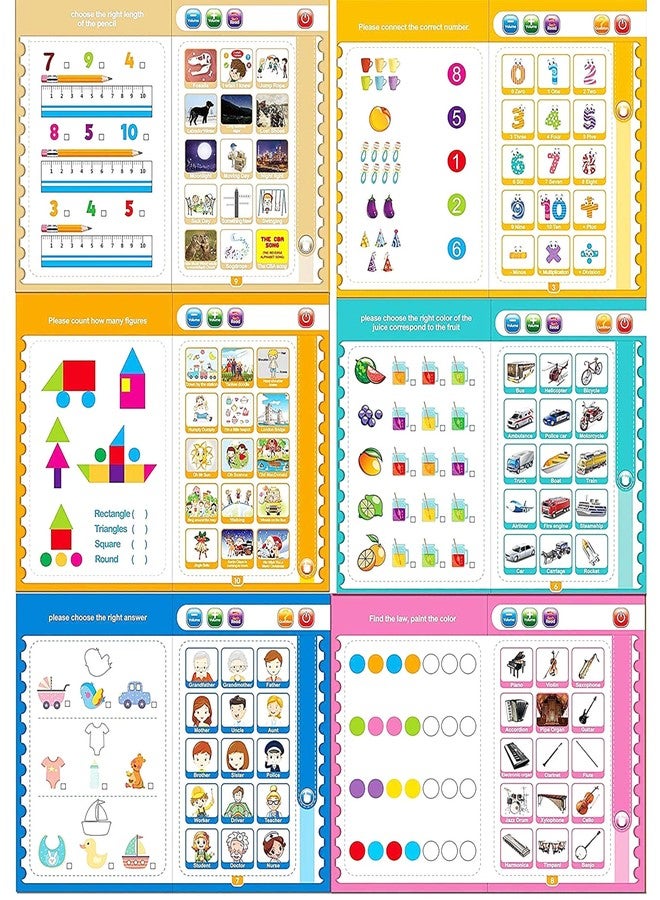 في جراسب كتاب VGRASSP الإلكتروني للأطفال - تعليم تفاعلي - هيا يا أطفال، لندرس - الحروف الإنجليزية، الأرقام البسيطة، القصص، الأدب، الحيوانات، الأناشيد، وغيرها الكثير - التلوين حسب المخزون - Image 5